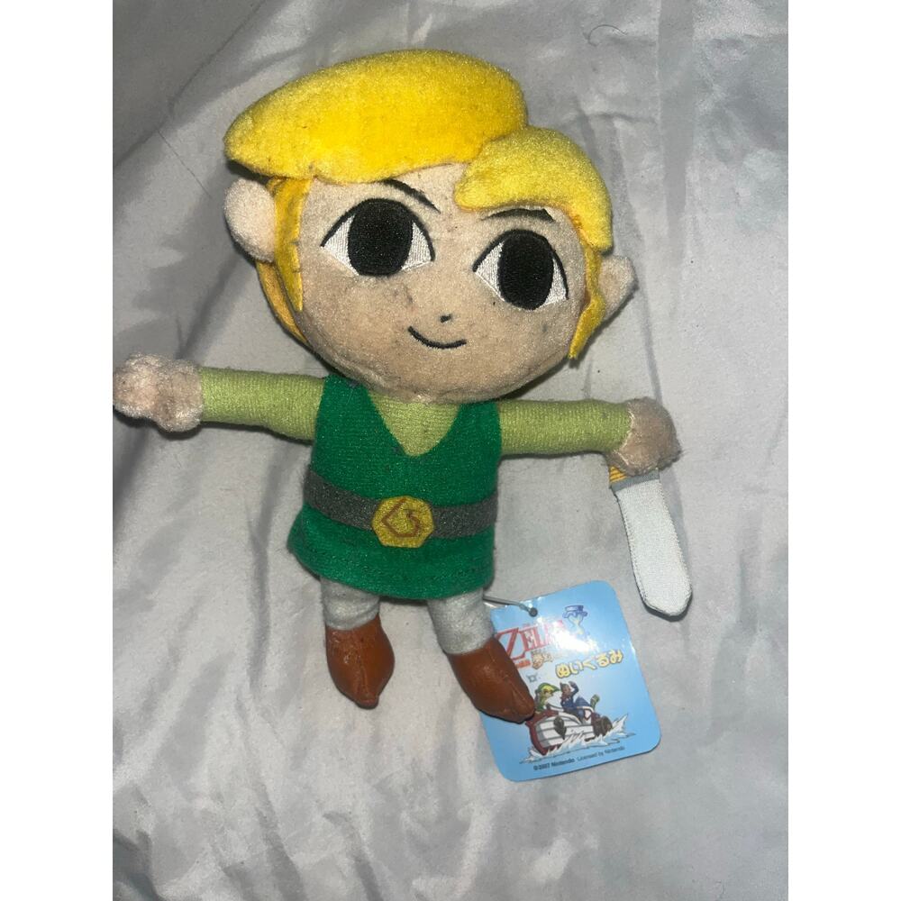 Nintendo The Legend of Zelda Phantom Hourglass Link Plush Toy